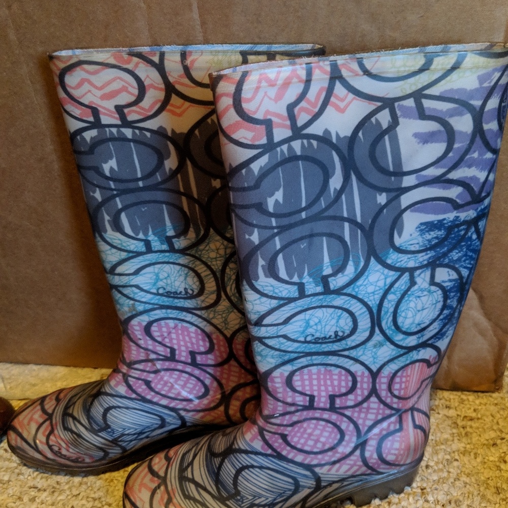 Coach Rain Boots